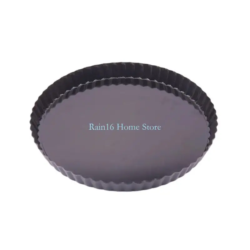 Nonstick Tart Pans With Removable Bottom Pie Pans Loose Bottom Quiches Pans 02DB