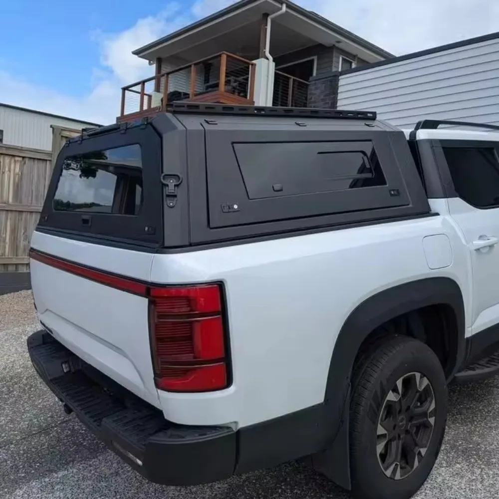

Factory Aluminum Alloy Pickup Truck Hardtop Canopy Topper Durable Waterproof Locking 4x4 Off-Road Truck Bed Cover Accessories