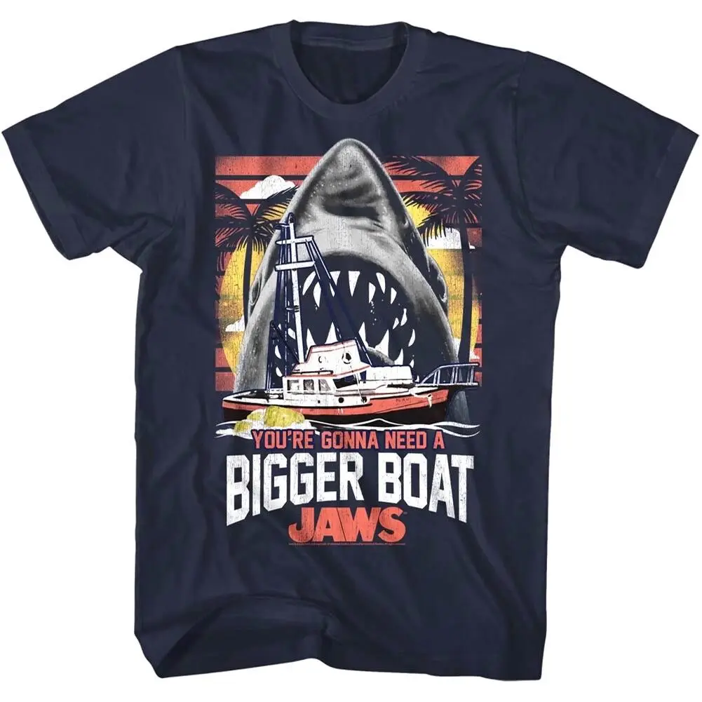 Official Jaws Shark Gonna Need A Bigger Boat Men'S T Shirt