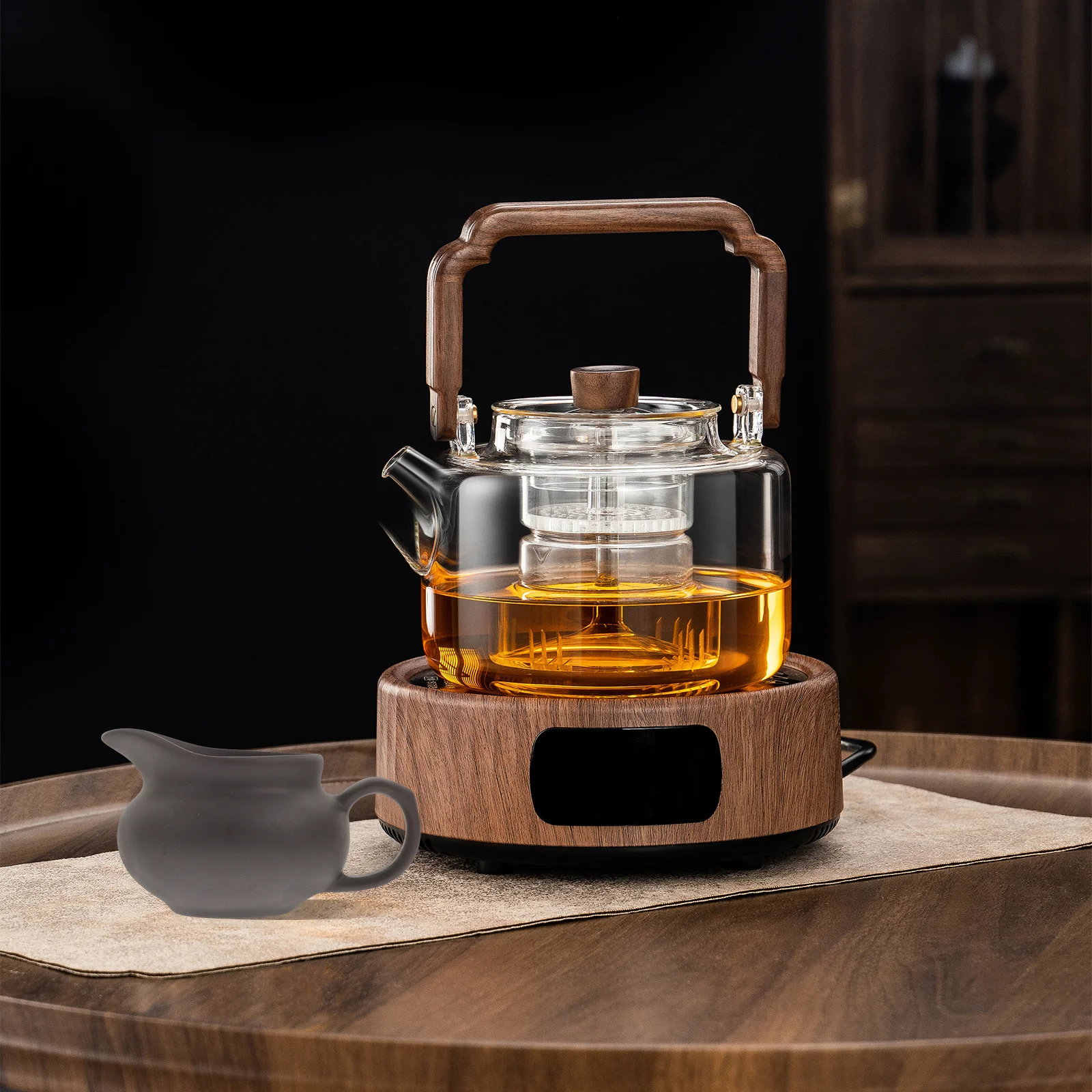 

Food Grade Ceramic Milk Kettle Coffee Jug Pouring Dispenser Vintage Cup for Home Kitchen Bbq Party Use Milk Dispenser