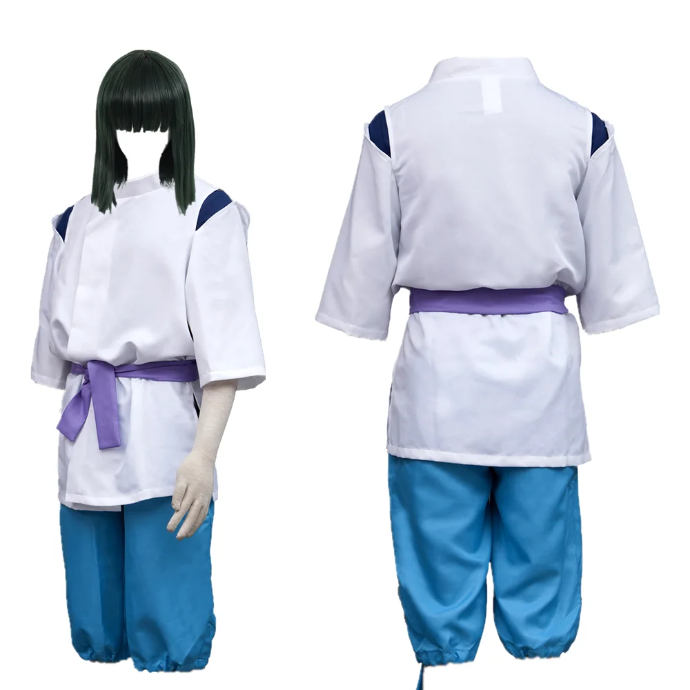 

Anime Movie Haku Costume Nigihayami Kohakunushi Men's Outfit Halloween Cosplay