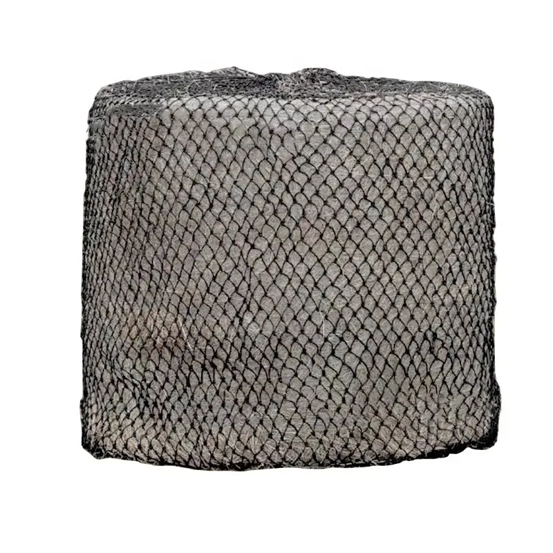 Round Cylindrical Slow Feed Hay Net Strong Durable Build Large Capacity Ideal For Horses Daily Feeding And Waste Reduction