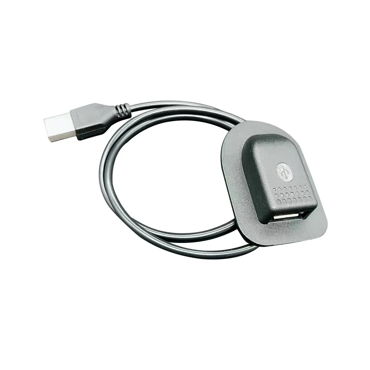USB Charging Cable with Backpack Mountable Interface Black 20.04x1.65x0.39in Compact External USB Port for Seamless Device