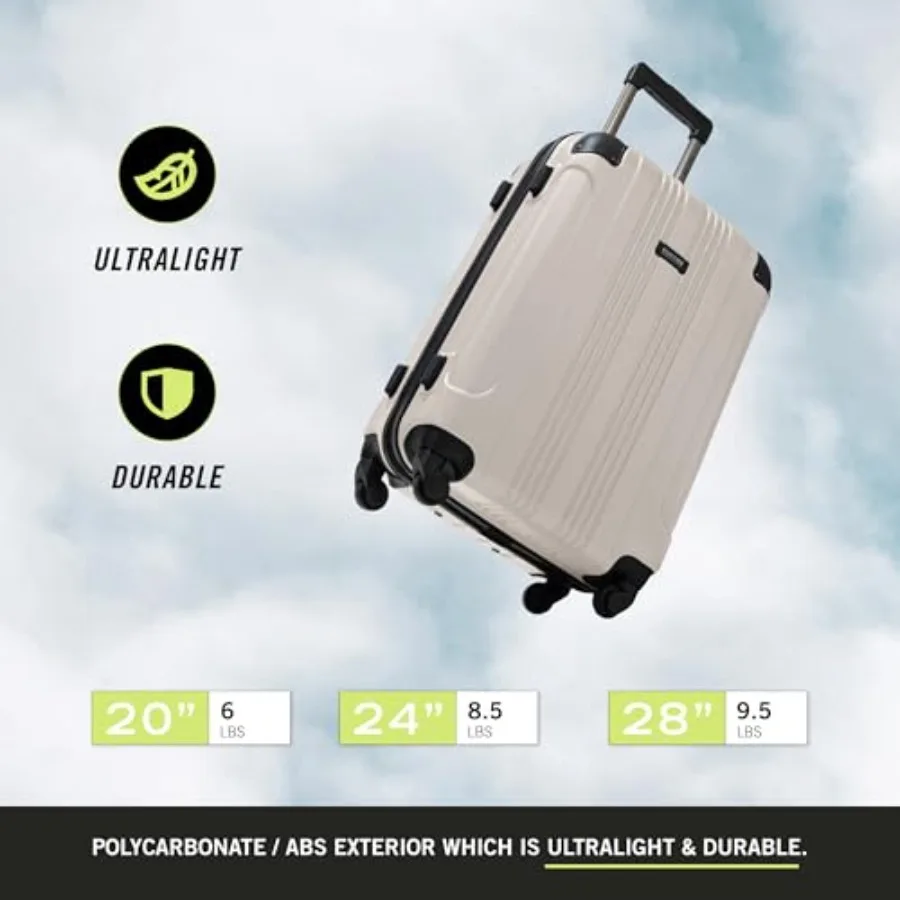 Out of Bounds Lightweight Hardshell 4-Wheel Spinner Luggage - Image 4