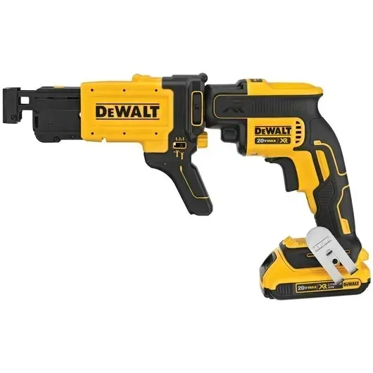 DEWALT DCF620 Kit Brushless Cordless Drywall Screwgun DCF6202 Collated Drywall Screw Gun Attachment 20V With Battery Charger