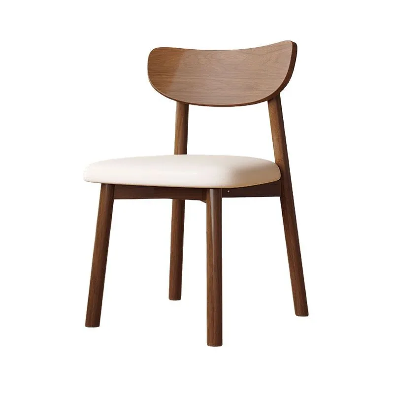 

Solid wood Ganoderma lucidum chair Plus small soft bag back chair