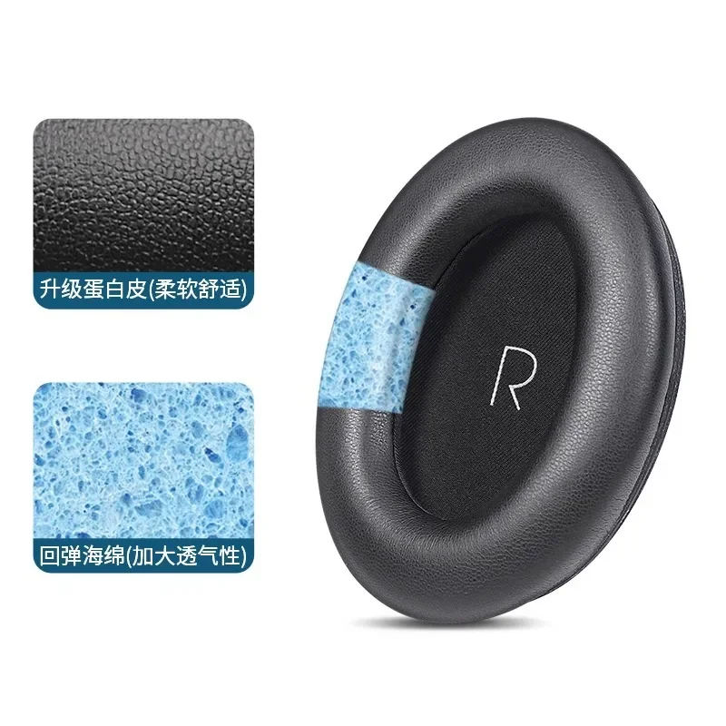 

Replacement Protein Leather Ear Pads Cushion Cover Earpads For JBL TOUR ONE M2 1/2 Headset repair parts perfect adaptation 12.02