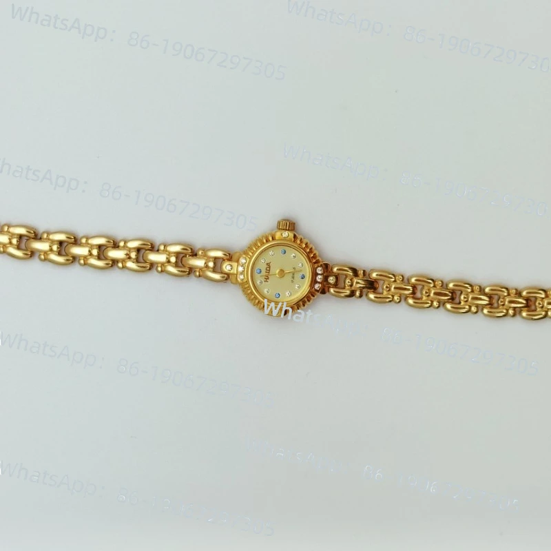 

Medieval Stock Haida Machinery Women's Bracelet Watch Clockwork Blue Diamond