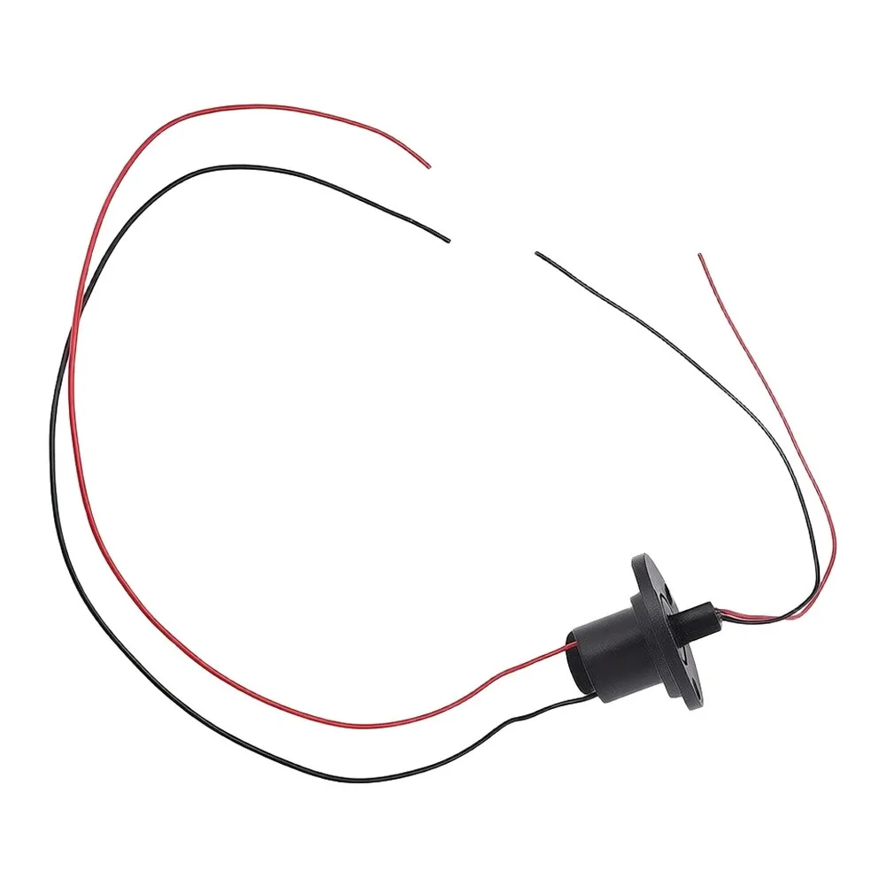 Electrical Slip Ring 2-wire 2A/5A/10A 22mm Rotary Slip Ring For Electric Testing Equipment, Turntables, And Systems