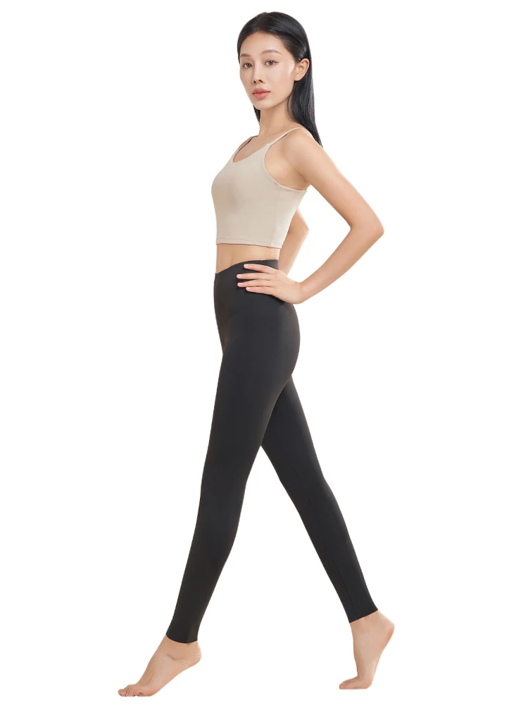 Yogahose mit hoher Taille, Damen-Yogahose mit hoher Taille, Po-Lifting, Bauch-einschließlich T-Shirt, dimensionaler Pfirsich-Po, vielseitig einsetzbar...