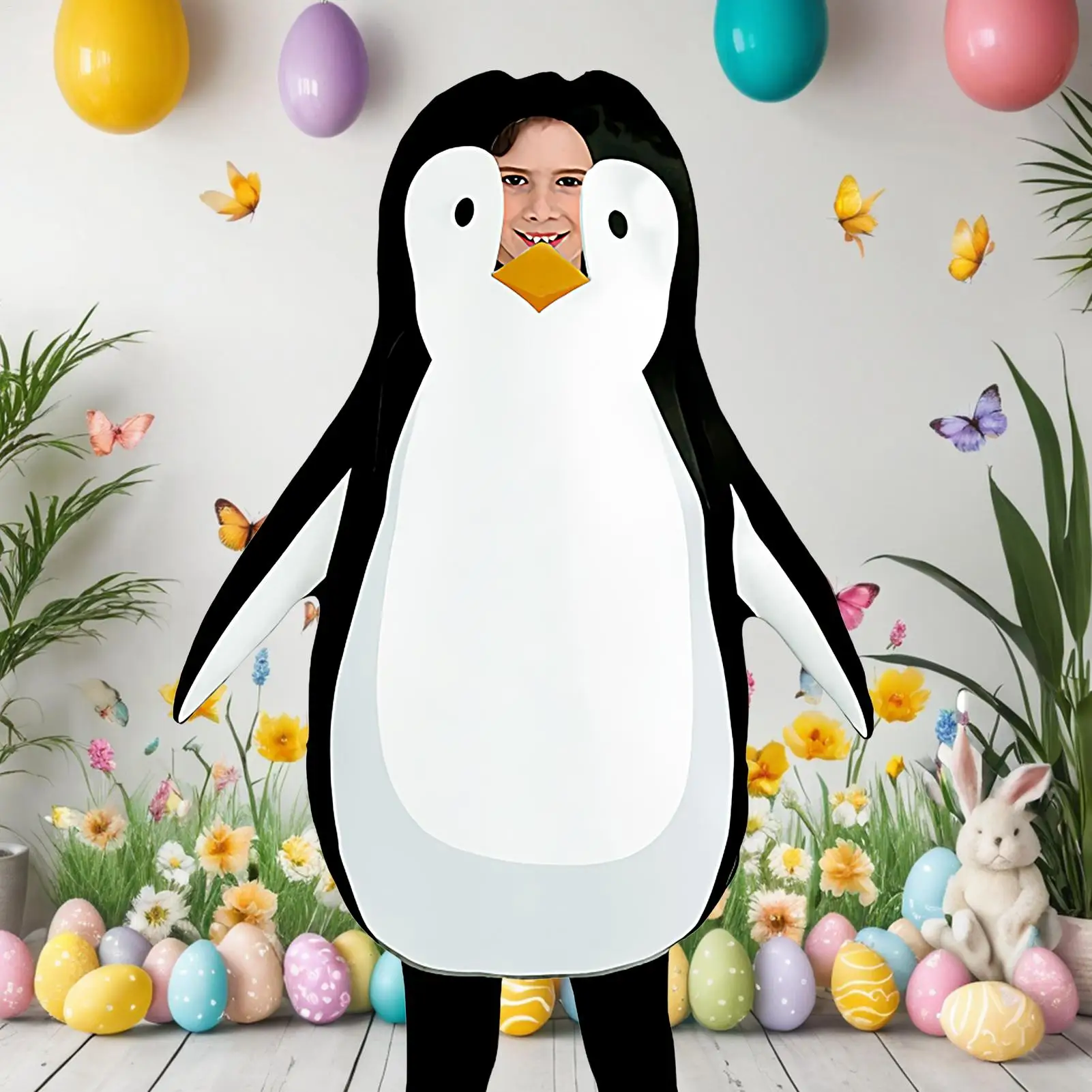 Pinguïn Onesie Volwassen Pinguïn Outfit Fantasiespel Feestartikelen Voor Jongens Meisjes Carnaval Prestaties Maskerade Leuke Evenementen