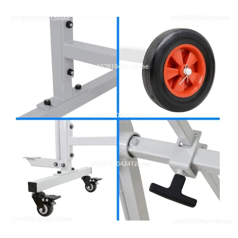 Multifunctional Rotating Paint Stand, Sheet Metal Painting Special Bracket for Car Bumper Door & Mobile Tool Hanging Shelf