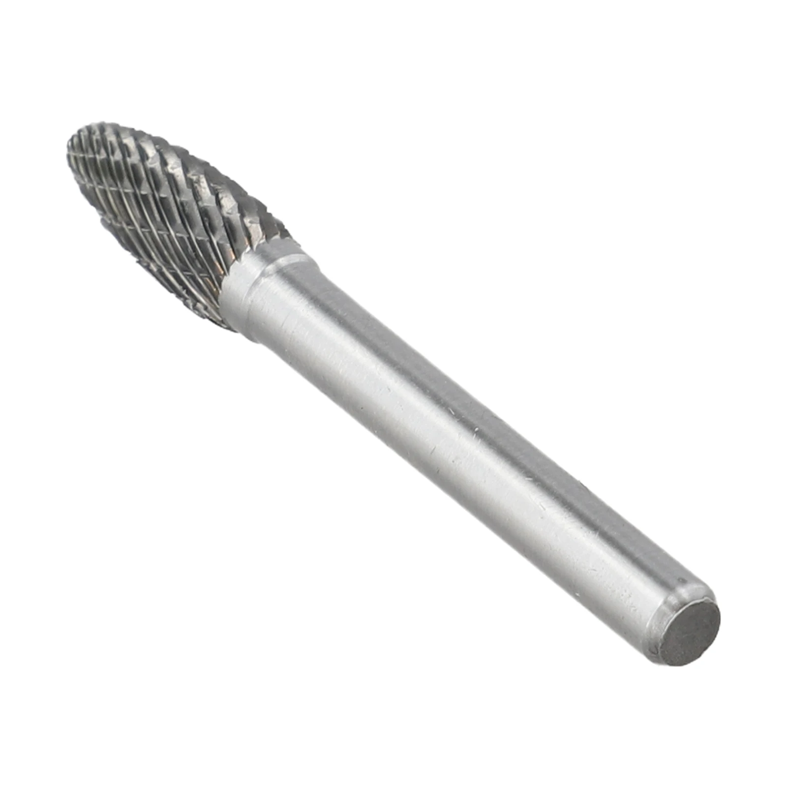 Rotary File with Double Slot Carbide Burr for Wood and Soft Material Cutting Delivering Efficiency and Extended Tool Performance