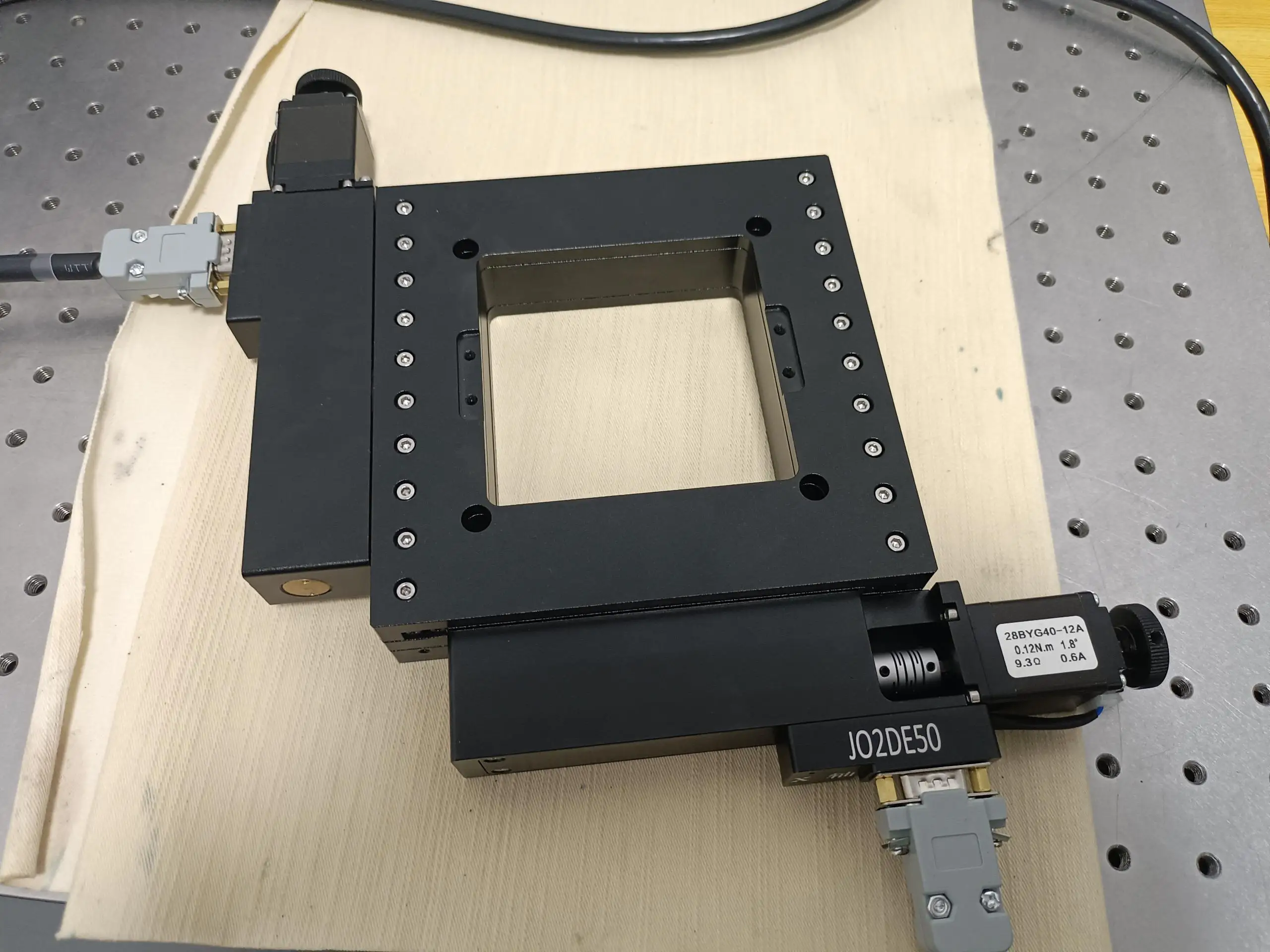 Motorized XY Linear Stage, 50x50mm