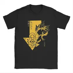 Men's Yu-Gi-Oh! T Shirts Anime Cotton Tops Fashion Short Sleeve Crew Neck Tee Shirt Plus Size T-Shirt