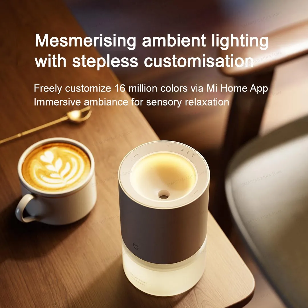 MIJIA Smart Scent Diffuser Set, Increases intensity when a person is detected, 3 concentration levels, 16 million colours image 5