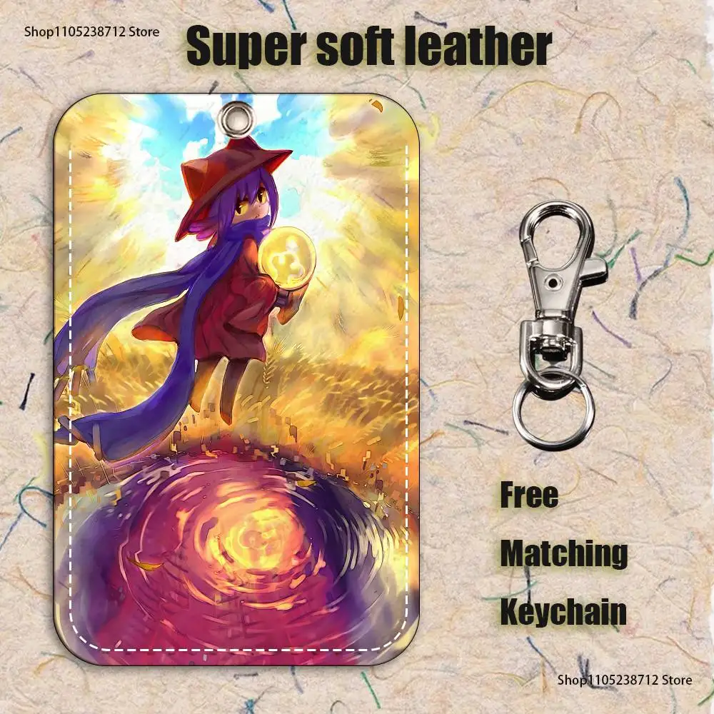 O-Oneshot N-Niko Holder Keychain For Bank Business Work Card Holder Student Card Protective Case Bus Card