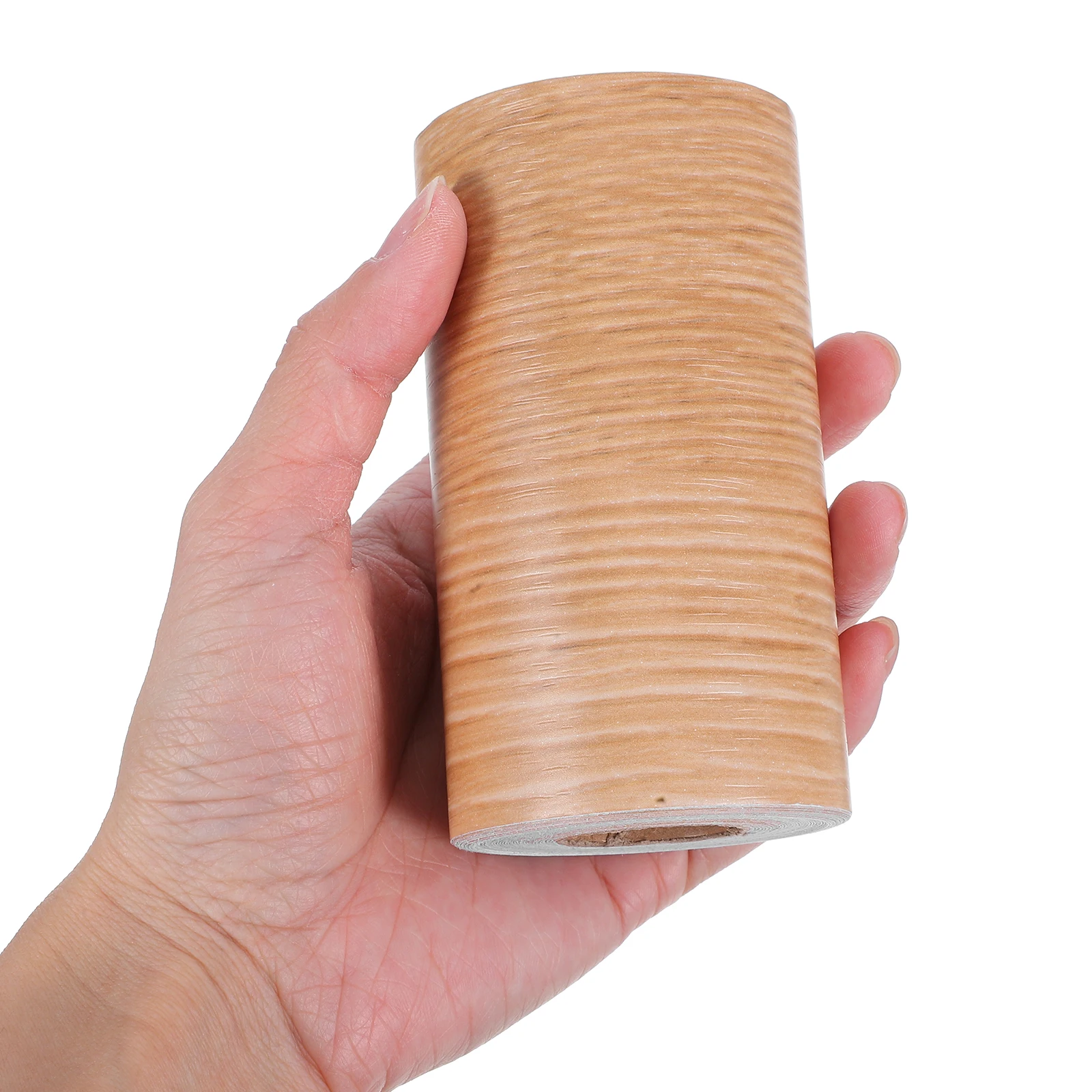 

Self Adhesive Wood Grain Repair Tape Khaki Wood Grain Patch for Furniture Doors Tables Chairs Renovation DIY Waterproof