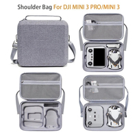 For DJI Mini 3 Pro / Mini 3 Shoulder Carry Bag | Portable Protective Case for Drone & RC Controller (Travel Storage Accessories)
