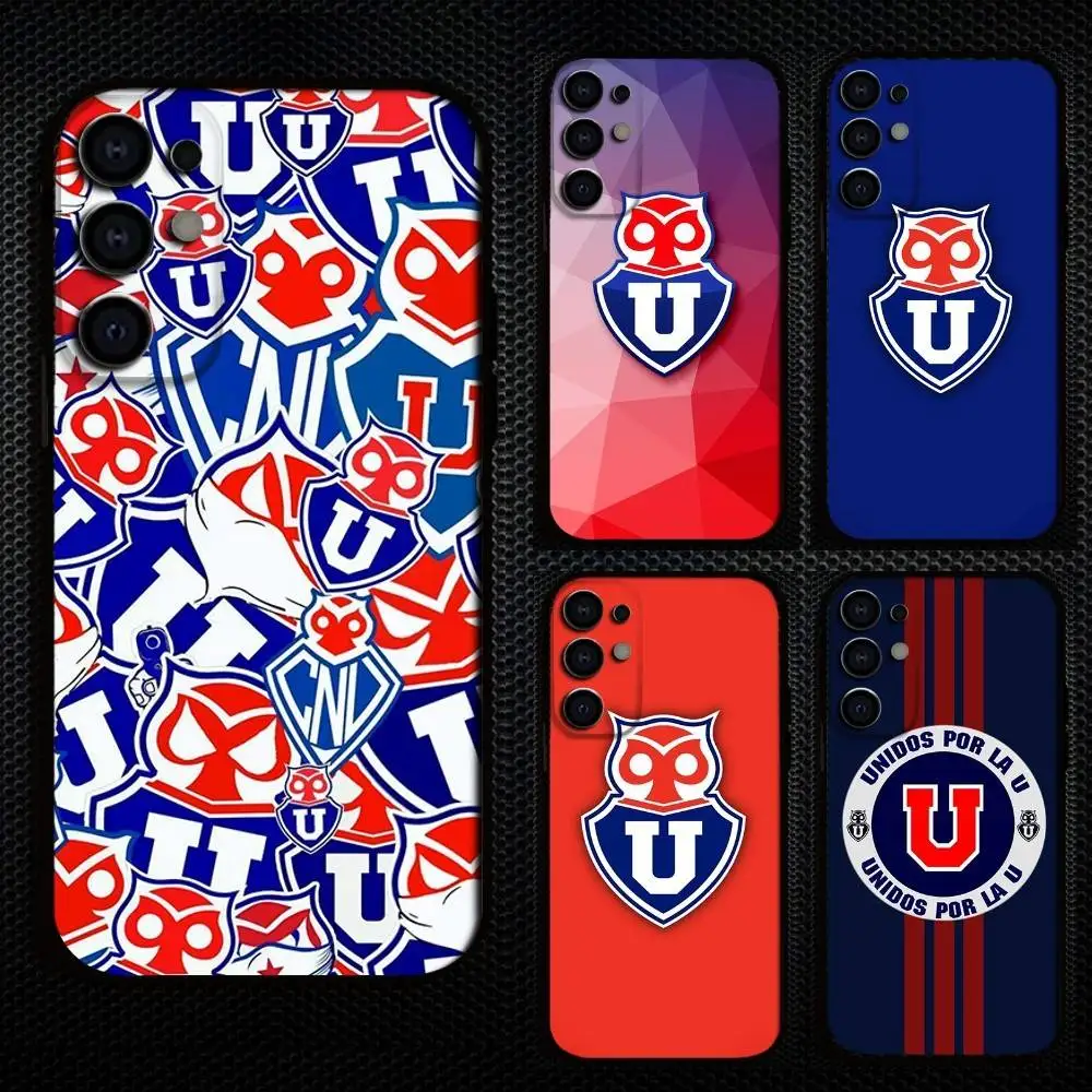 

C-Chile U-University Logo Phone Case For Samsung S25,S24,S21,S22,S23,S30,Ultra,S20,Plus,Fe,Lite,Note,10,9,5G Black Cover