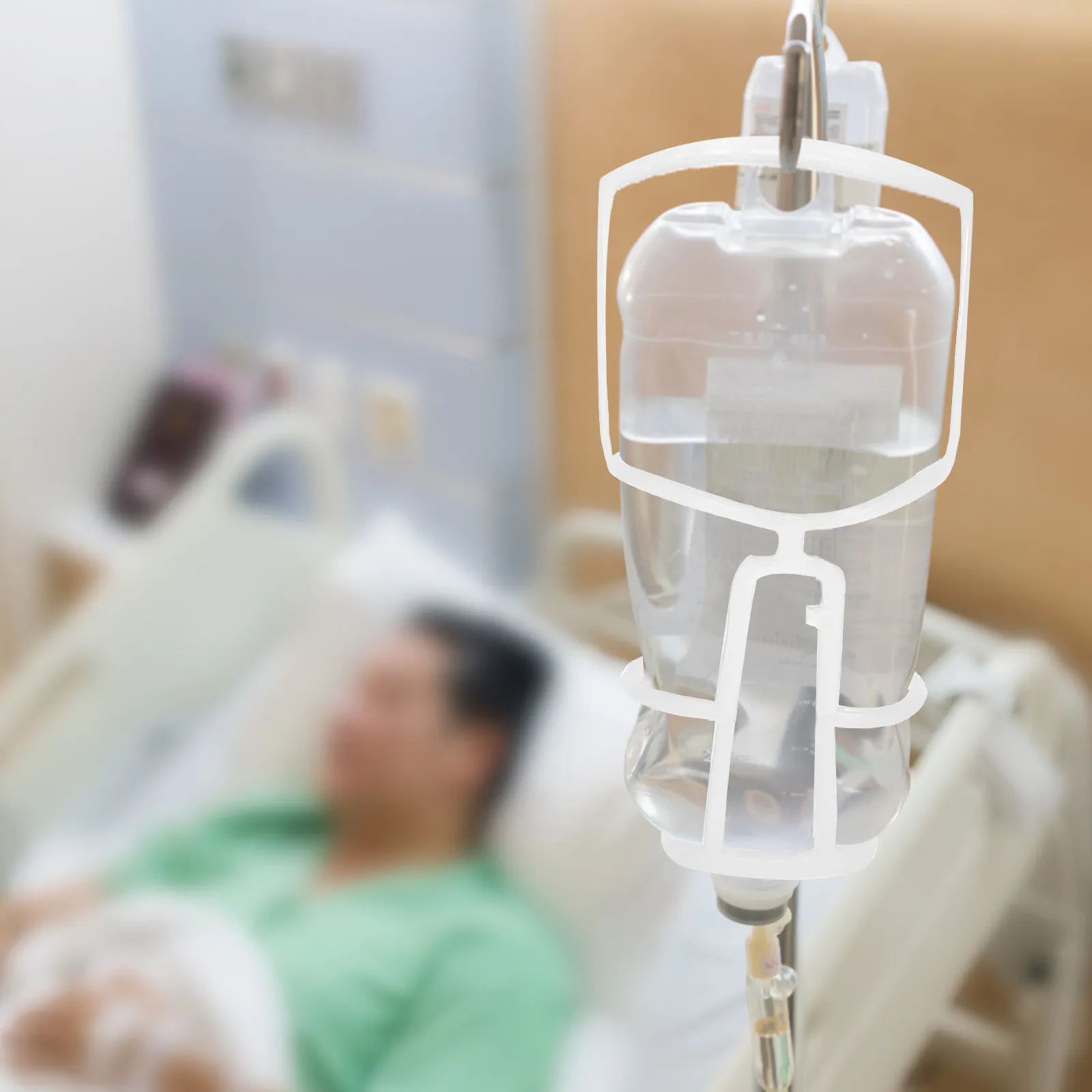 

15Pcs Plastic Infusion Bottle Net Reusable Hanging Saline Bottle Holder Grade Infusion Cover for Clinics Home Care