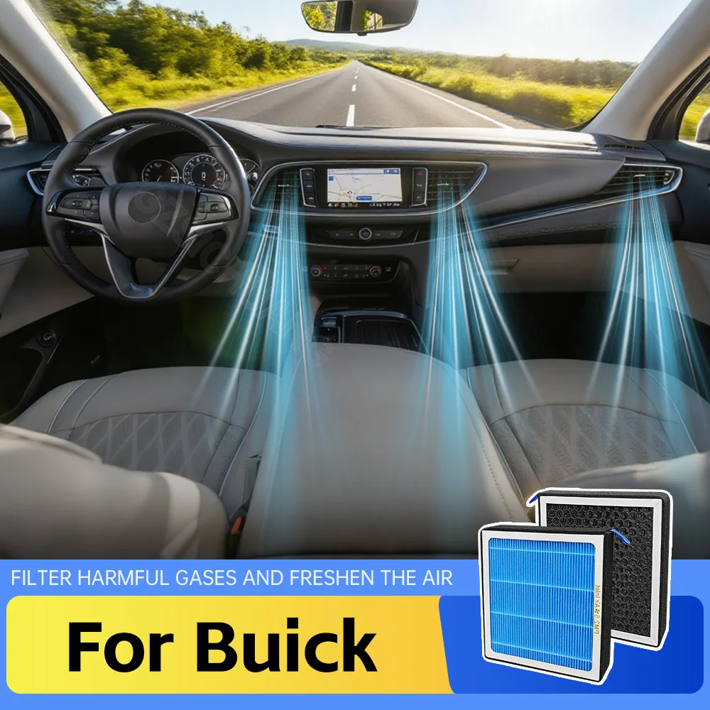 

Car Air Conditioning Filter For Buick Enclave Encore GX Envision Envista Activated Carbon Cabin Air Filter Interior Accessories