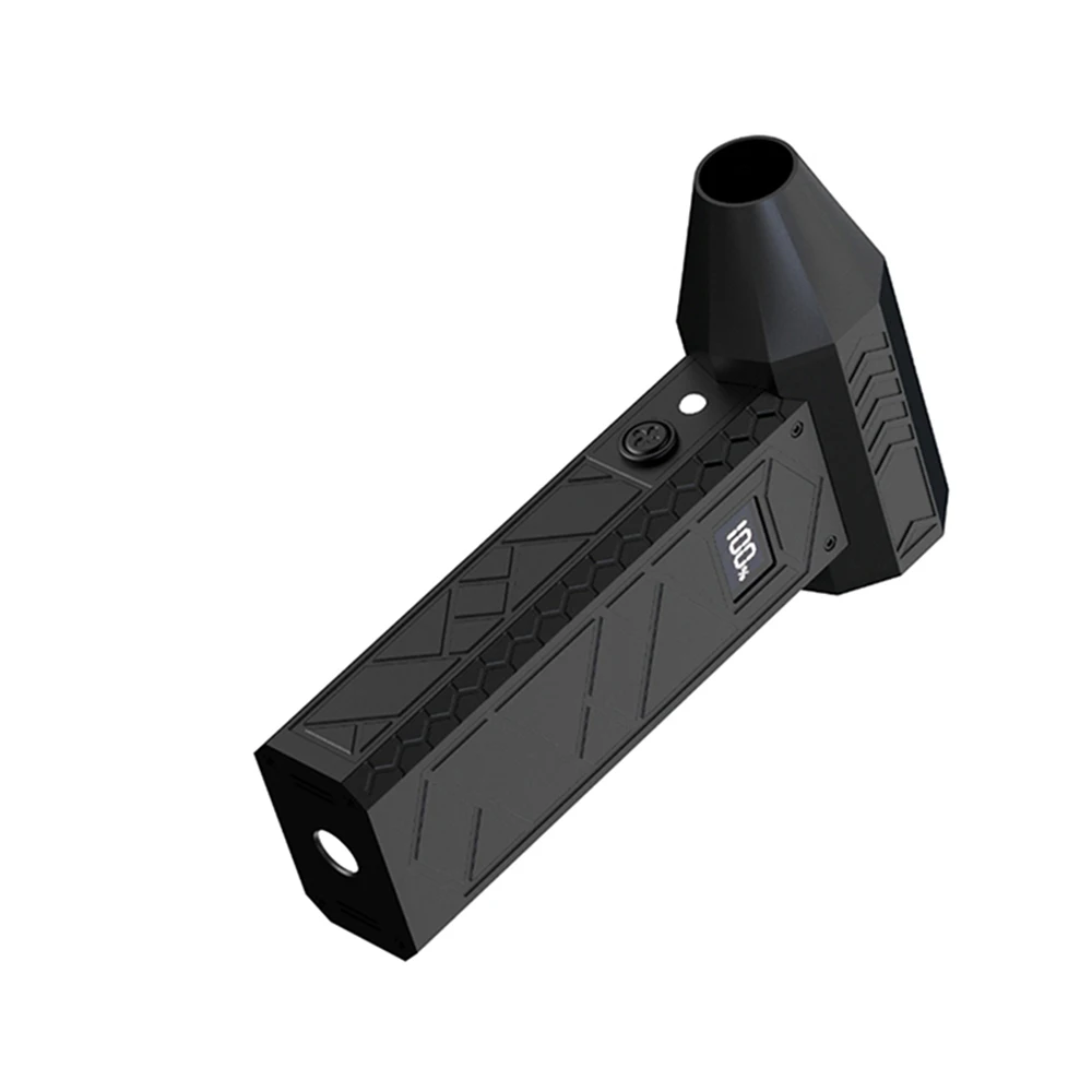 180000RPM Wireless Turbo Jet Blower Battery Level Display LED Lighting High-Speed Air Blower Handheld Turbo Jet Fan Dust Blowing
