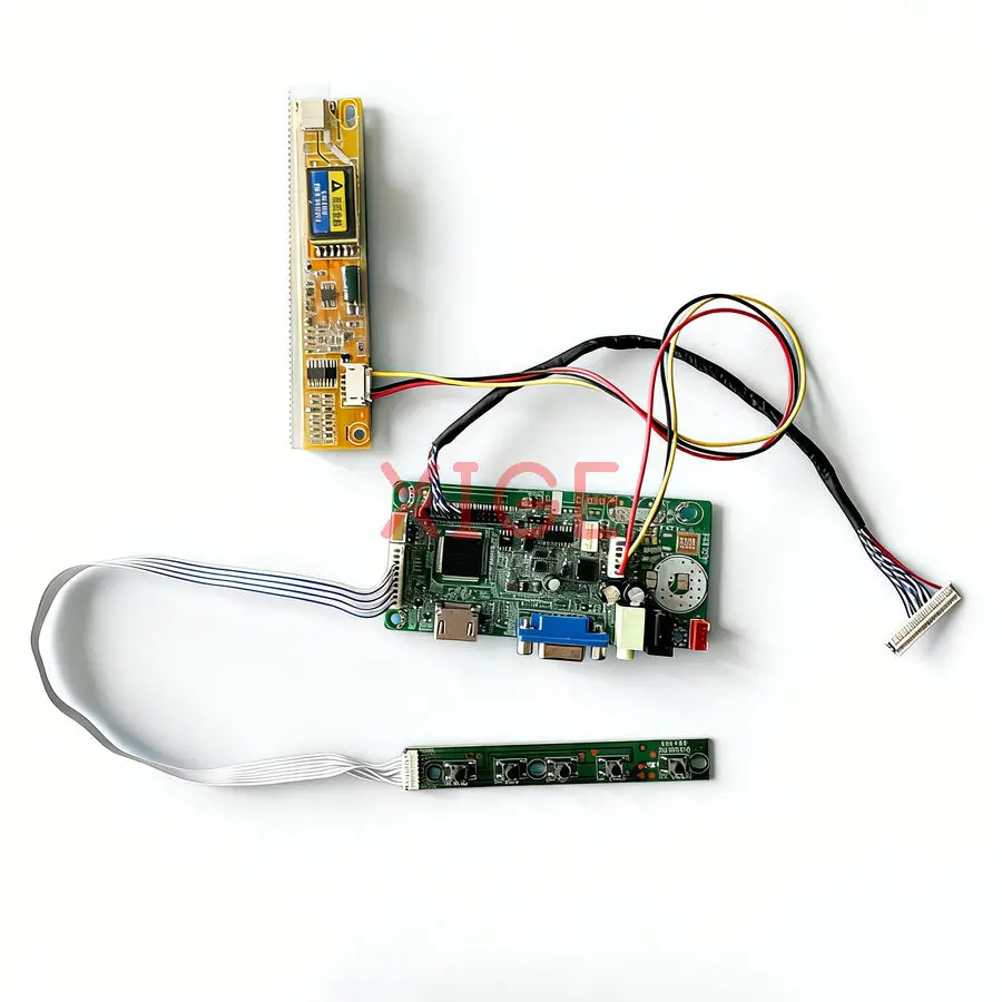 

Для CLAA150PB0 LQ150F1LH22 N150P2 N150P3 Комплект платы контроллера привода дисплея DIY VGA + HDMI 1400x1050 1-CCFL 1400*1050 30-контактный LVDS