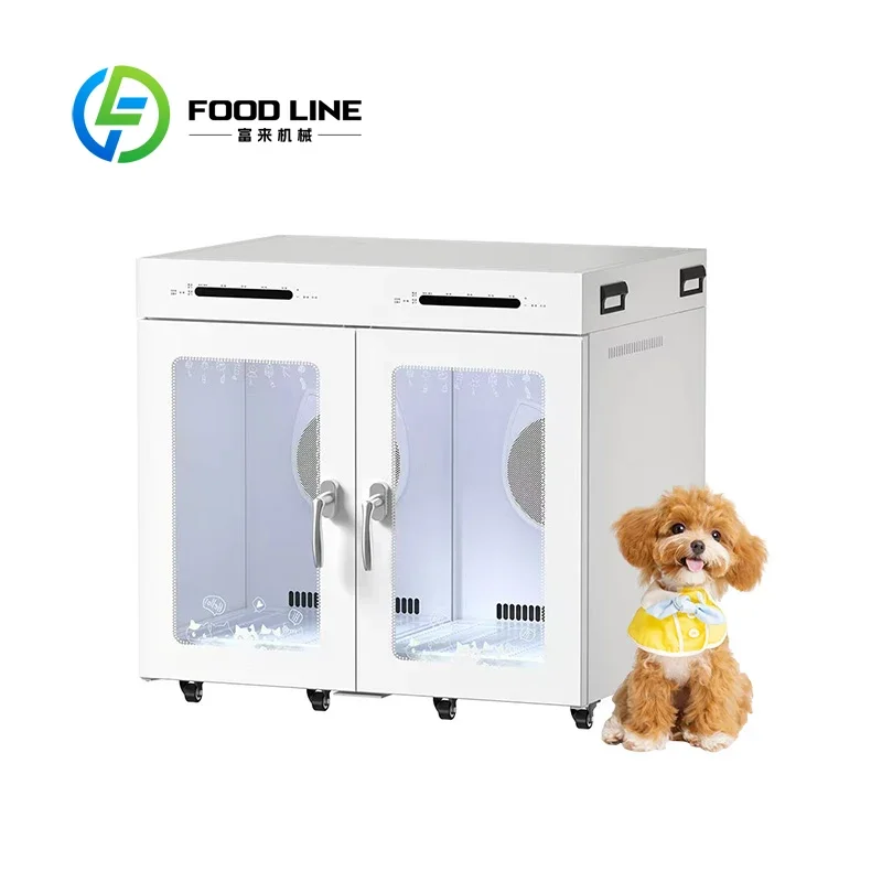 Customized Intelligent Pet Drying Box Removable Filter Outdoor Camping Grooming Equipment For Dogs Cats Puppies Kittens