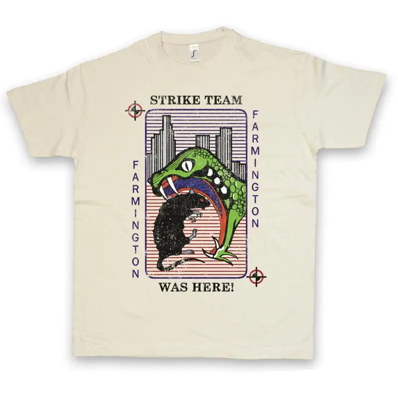 Camiseta FARMINGTON STRIKE TEAM CARD Sutter Vic Mackey Snake The Shield