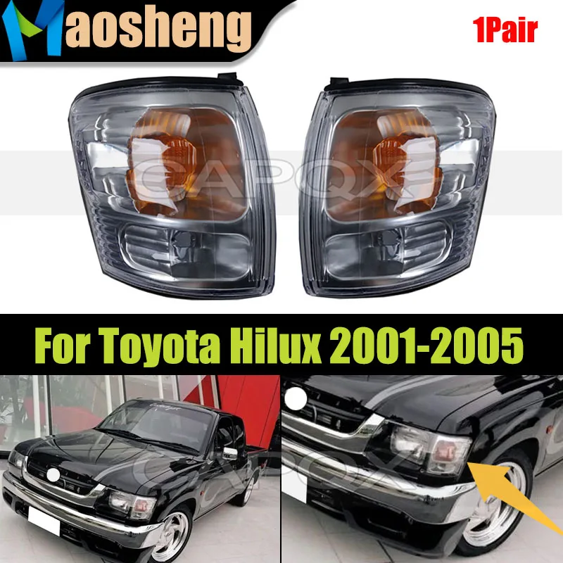 

1Pair Car Corner Light Lamp For Toyota Hilux YN168LN106 LN169 LN167 2001-2005 Headlight Turn Signal Indicator Corner Light Lamp