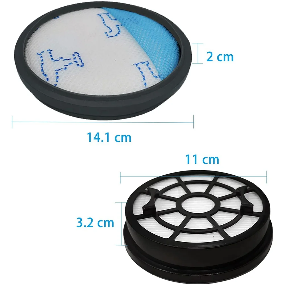 HOT 4 Pcs HEPA Filters for Rowenta RO2910EA RO2913EA RO2915EA RO2932EA RO2933EA RO2957EA RO2981EA Vacuum Cleaner Parts