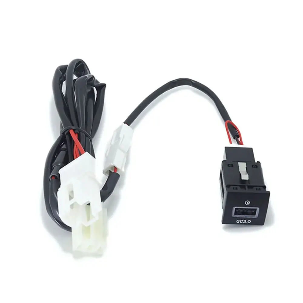 Für VW Golf 6 Jetta 5 MK5 Scirocco 06-12 QC3.0 Typ C PD USB Schnell-Autoladegerät Ersatzstecker 12V/24V – Detail 11