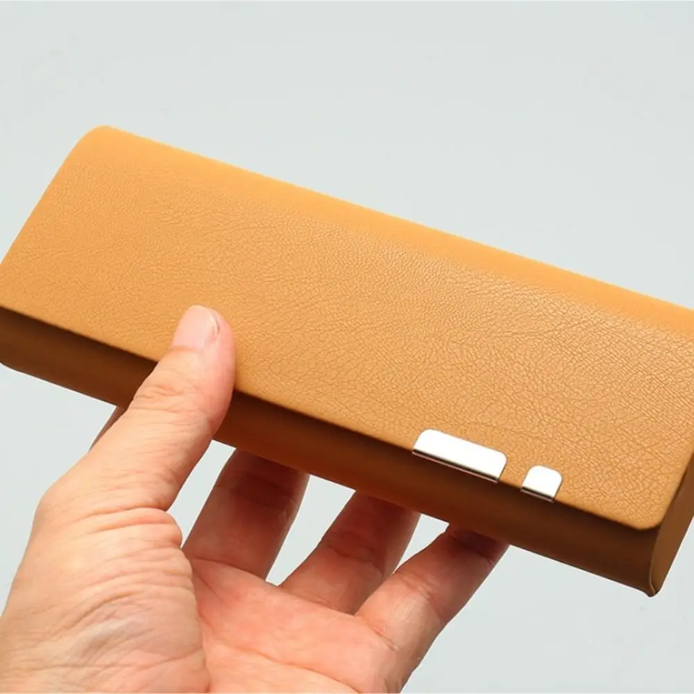 Glasses Box Japanese Portable Anti-stress PU Sunglasses Case Glasses Storage Box Eyeswear Accessories Box