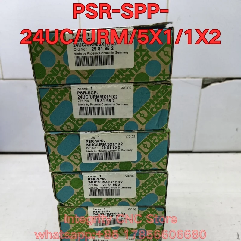 New PSR-SPP-24UC/URM/5X1/1X2 safety relay