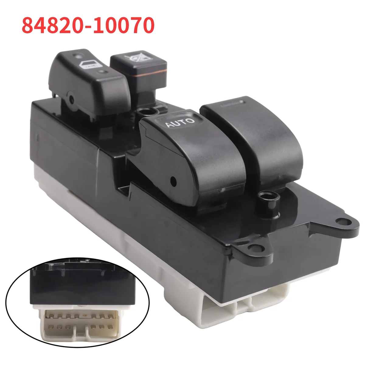 84820-12360,84820-10070,84820-12361,84820-12400 Window Control Switch Power Window Switch for Toyota Corolla 1997-2000