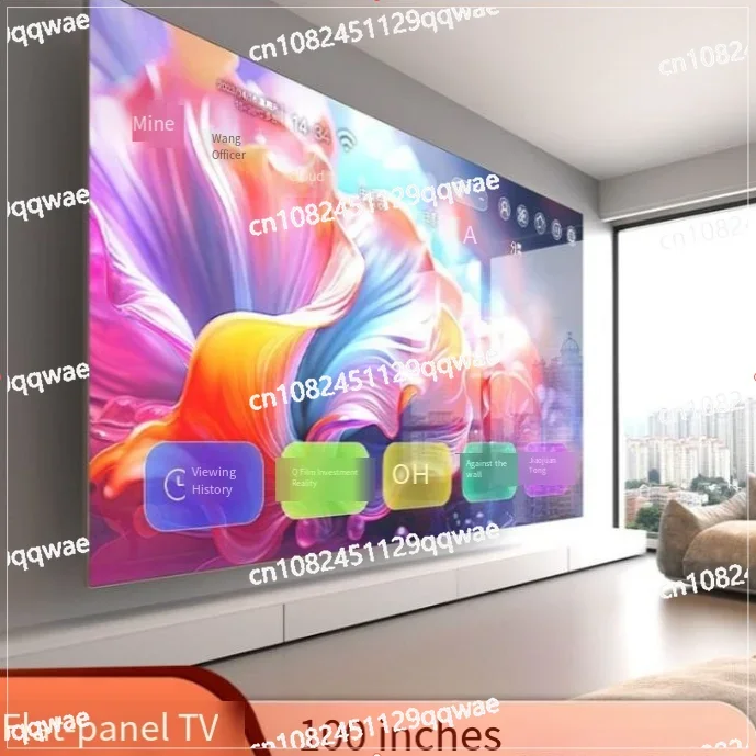 Network WIFI75 85 high definition 4k full screen 100 inch TV 110 120