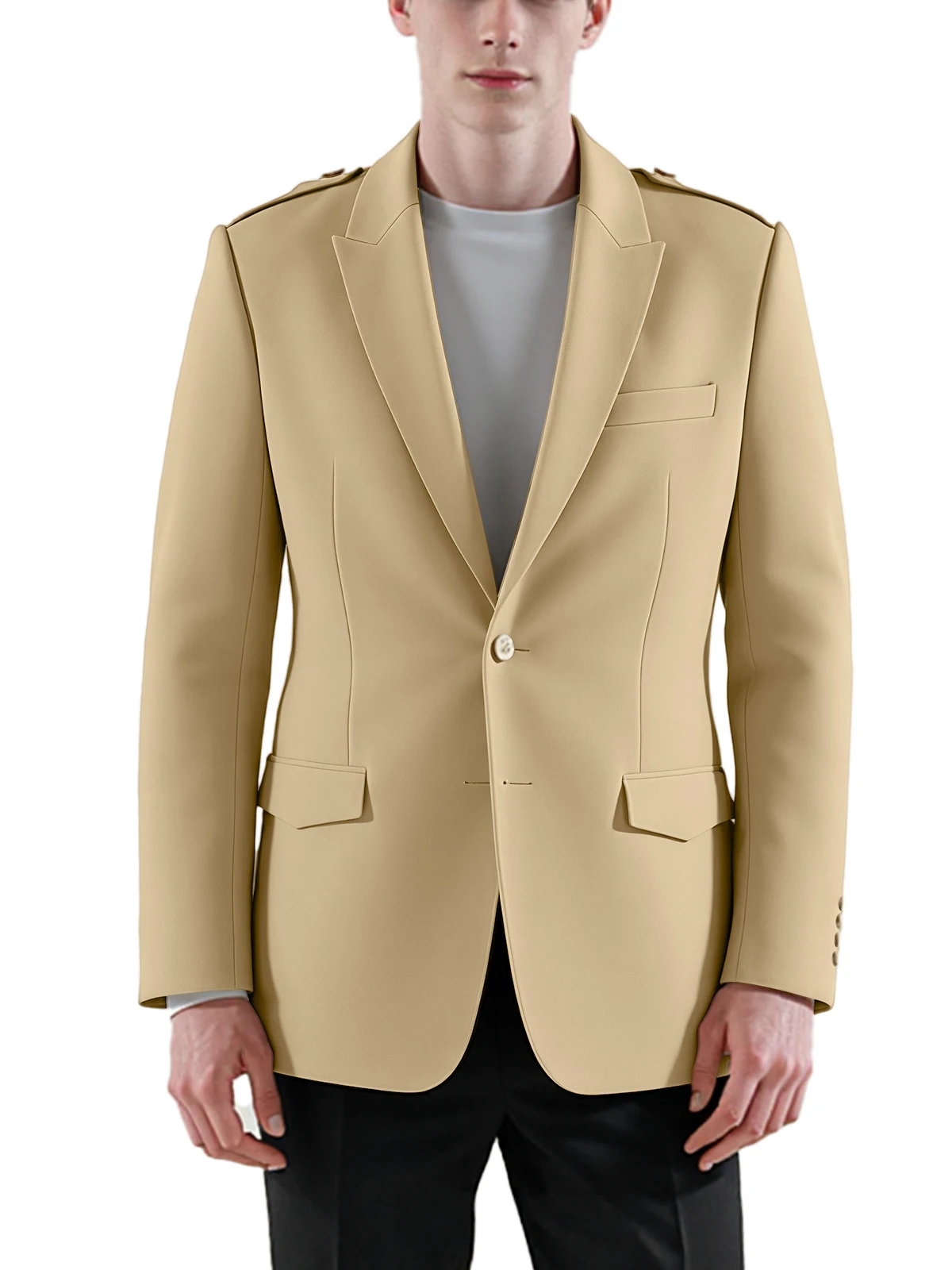 

2025 New Male Solid Colour Formal Suit Jacket 18 Colours Available Men Wedding Prom Party Tuxedo Blazer Slim Fit Coats