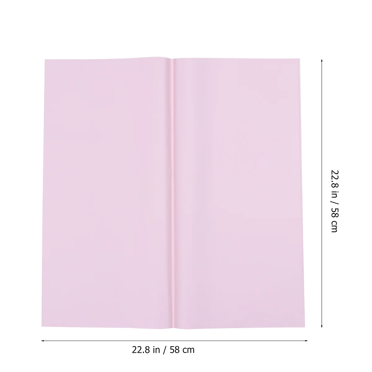 Papier d'emballage de fleurs, beau papier d'emballage, imperméable, bicolore, violet simple, cadeau, 20 pièces