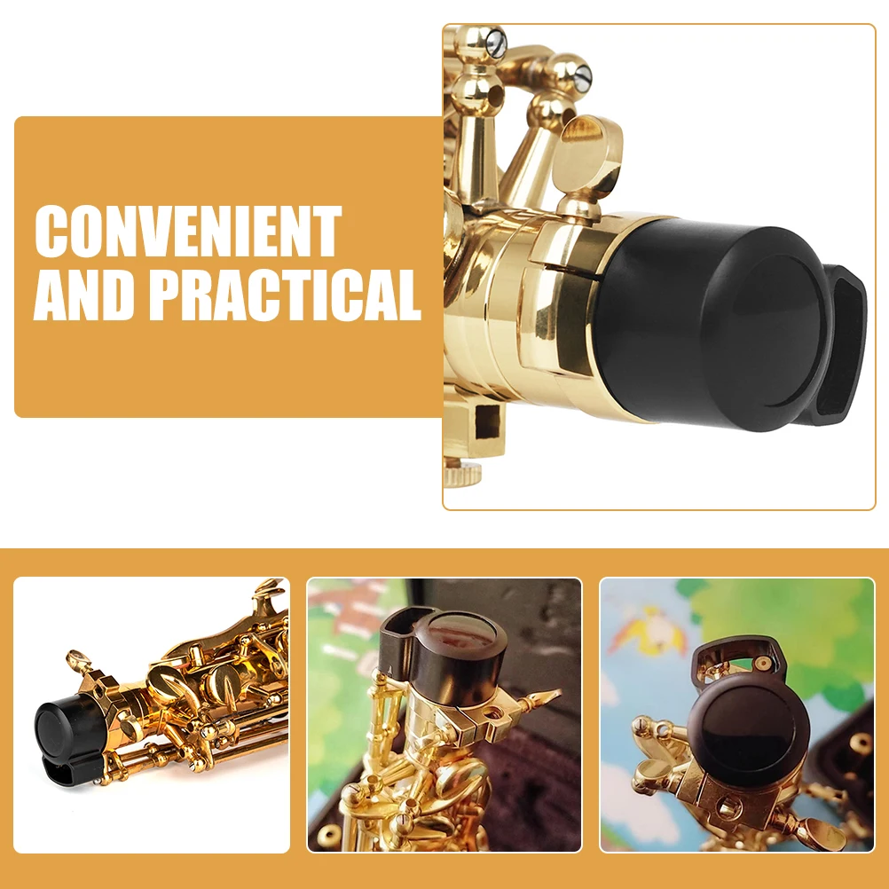 

3pcs Alto Saxophone Cap Plug End Musical Instruments Accessories ABS B Flat Tuned Sax Protectors Storage Transport Scratch