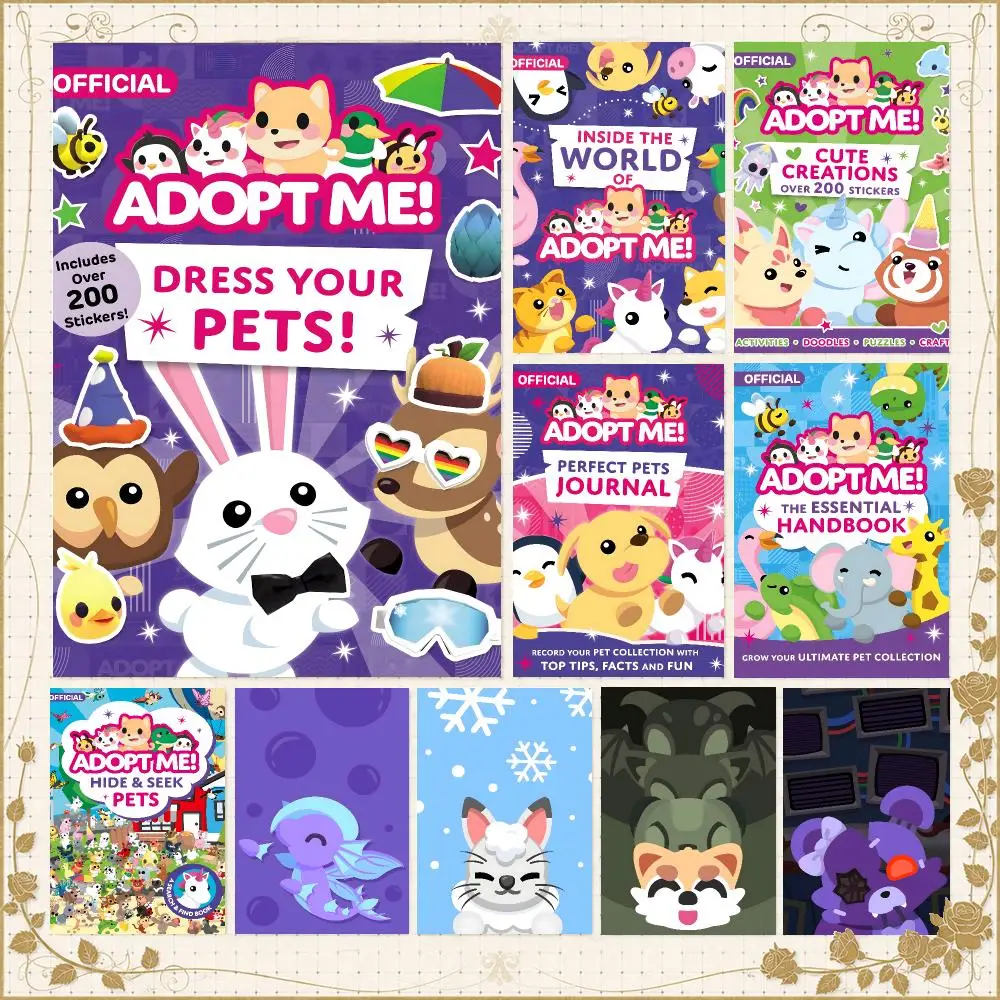 Game A-Adopt Me Poster Wall Art Bedroom Living Room Dorm Bar Cafe Gym Studio Home Decor Gifts