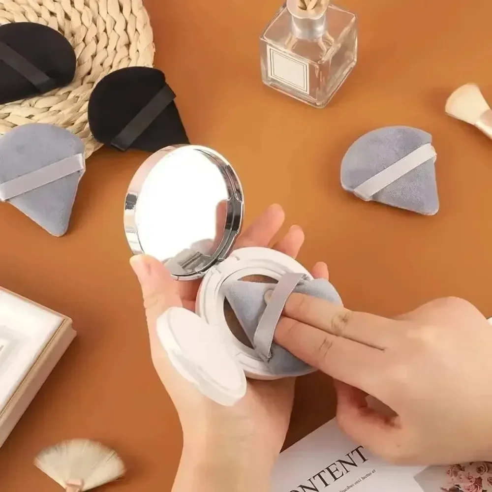 Éponge bouffante de maquillage triangulaire, 12 pièces, géante, douce, pour les yeux/Base, œuf de maquillage, cosmétique, essentiel pour les débutants, ensemble d'outils portables