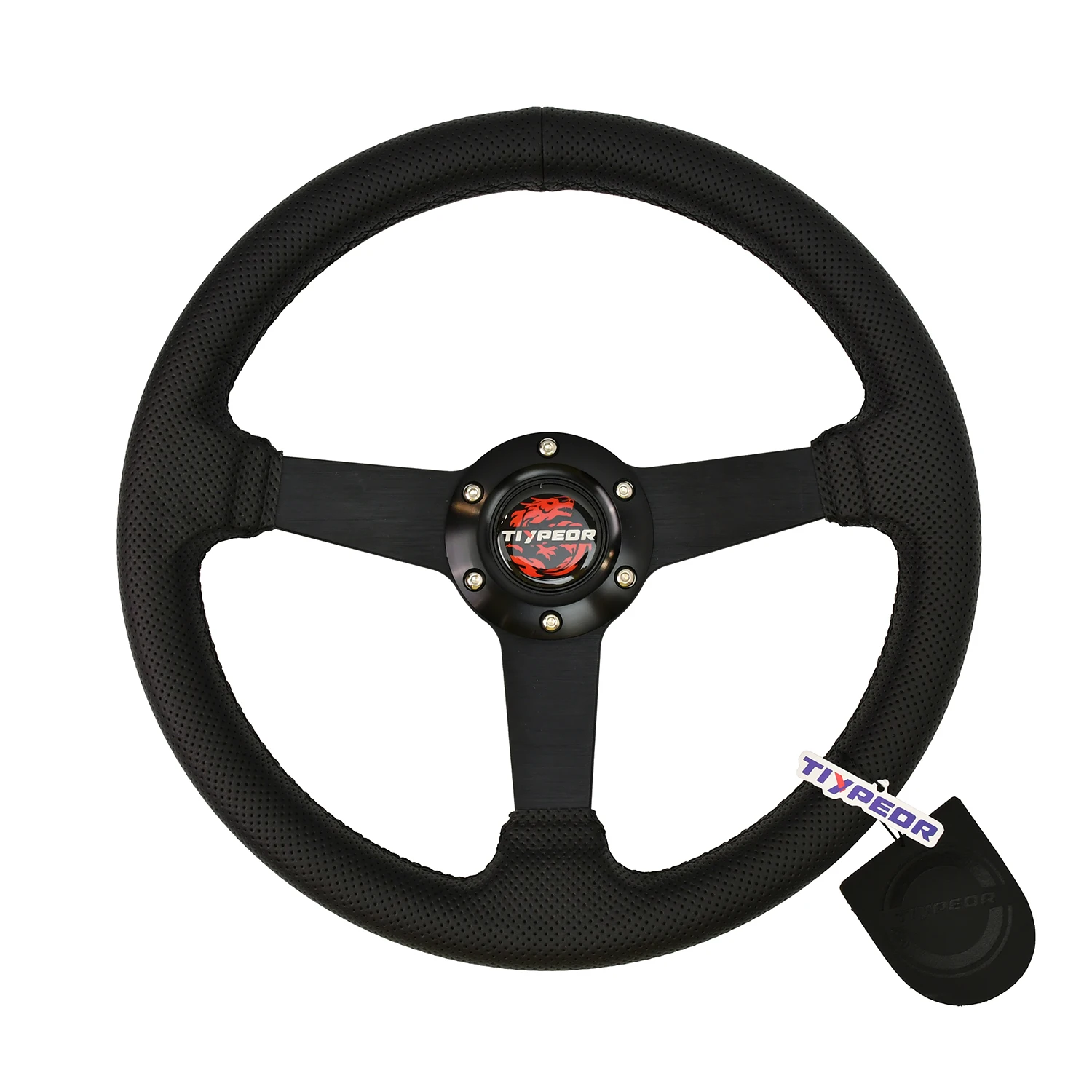 Tiypeor Car Steering Wheel 350MM Deep Dish Racing Sport Drifting Steering Wheel Manufacturer