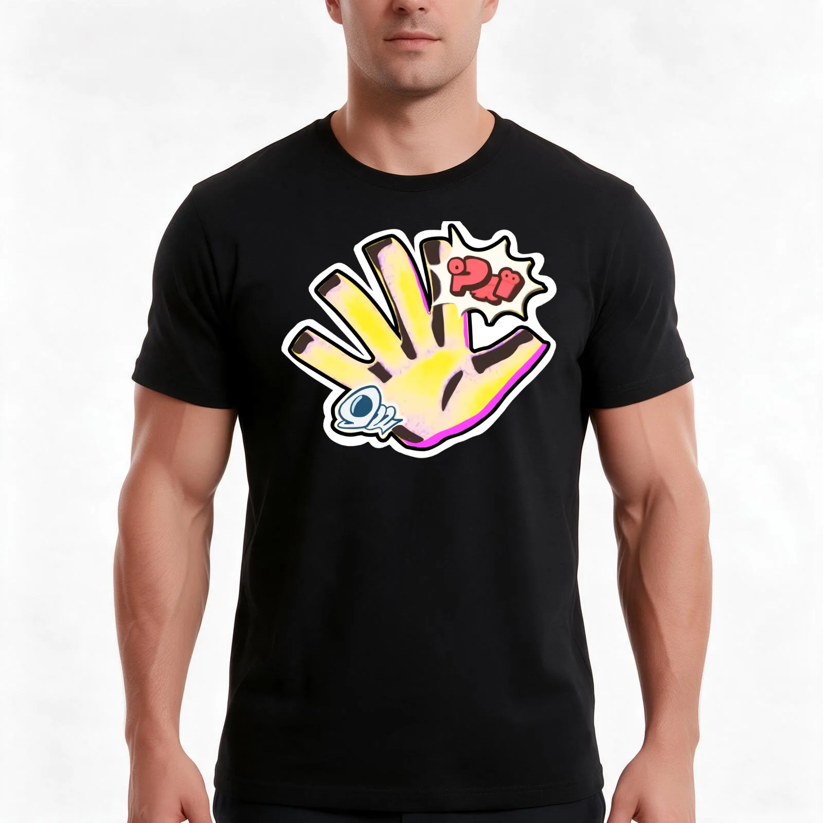 Splatfest: Team Paper T-Shirt, Summer Casual Cotton Tee, Oversized Streetwear Tops, Vintage Graphic Print, Unisex Men Women