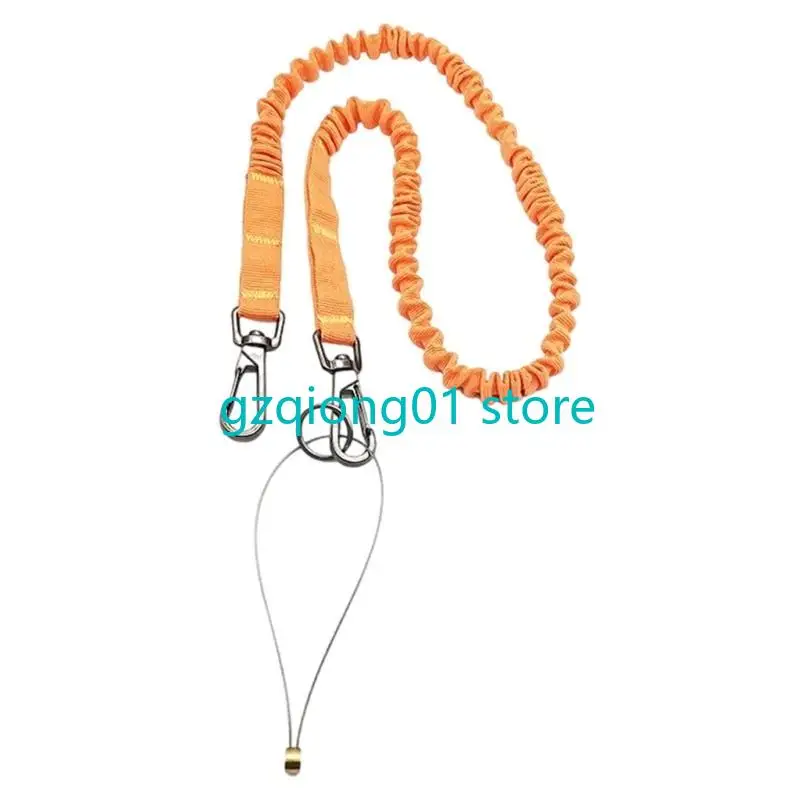 

K3NA Lock Climbing Safety Lanyard Adjustable Positioning Fall Rope Manual