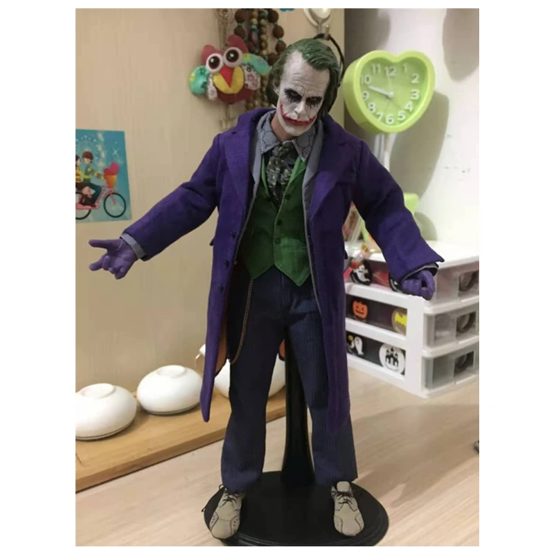 

Голова пули BH001 1/6 модель клоуна подвижная кукла игрушка ручной работы фиолетовый набор на складе