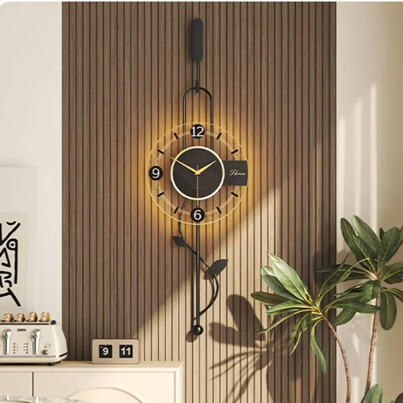 

Large Big Size Wall Clocks Art Mural Creative Design Xenomorph Aesthetic Silent Wall Watch Alarm Reloj Ornaments Home Decor
