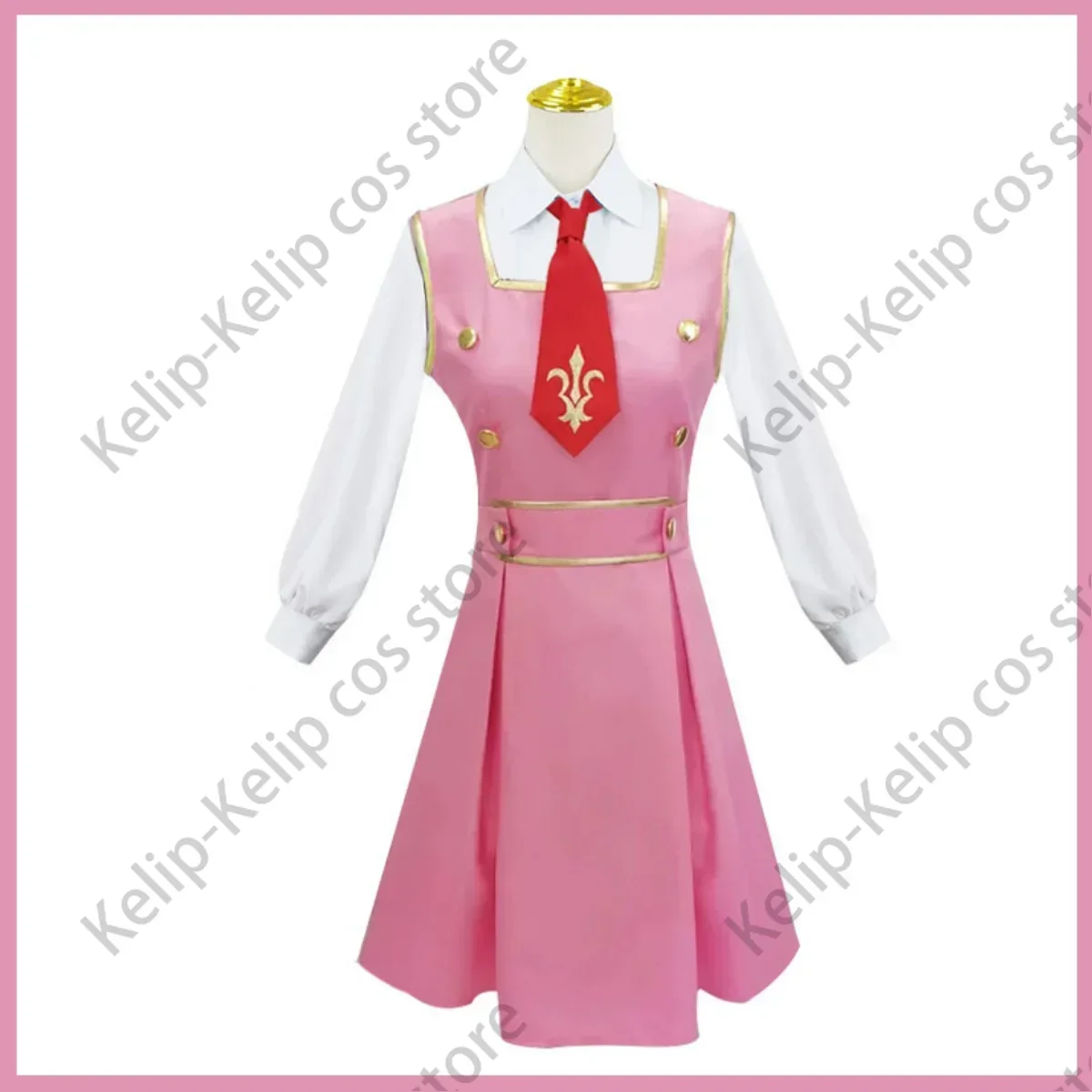 Anime Code Geass Lelouch of The Rebellion Nunnally Vi Britannia Lamperouge Cosplay Costume Wig Pink Dress Woman Kawaii Suit