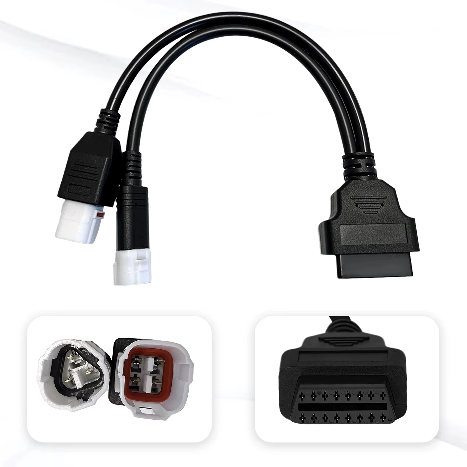 3-poliges 4-poliges OBD2-Kabel für Honda/SUZUKI/KTM Motorrad OBD2-Adapterkabel 6-polig für Yamaha Motorrad OBD2-Scanner-Anschluss – Detail 12