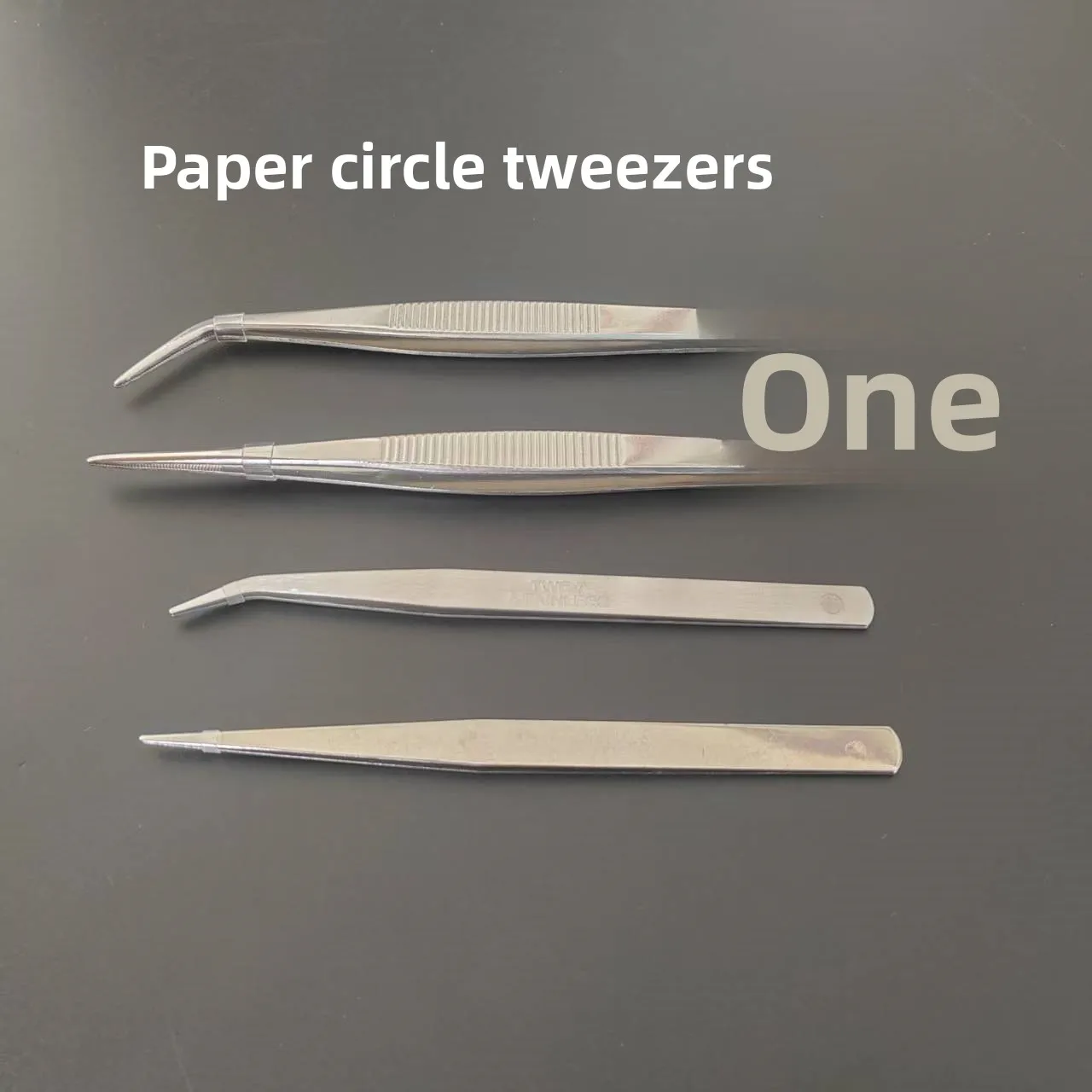 Piano Tuning Tools Piano Accessories Paper Circle Tweezers Stainless Steel Elbow Tweezers Pointed Tweezers